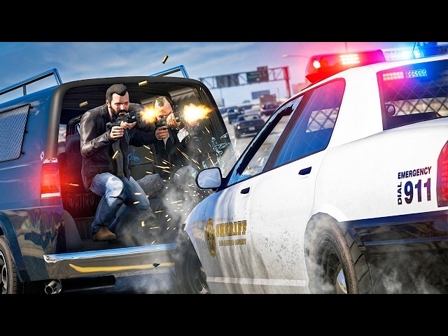 Trevor, Michael and Franklin's most dangerous heist - GTA 5 Movie
