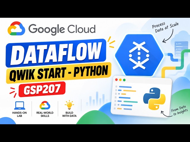 Dataflow: Qwik Start - Python |  #GSP207  #qwiklabsarcade2026