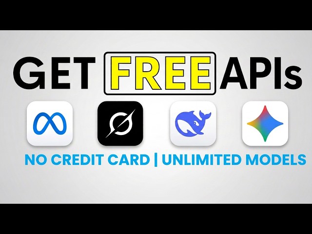 Get Free API Keys for Any AI Model in 2026 | Gemini, Grok, DeepSeek and MANY More