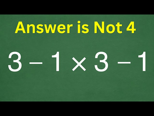 You've Been Solving This Wrong Your Whole Life!