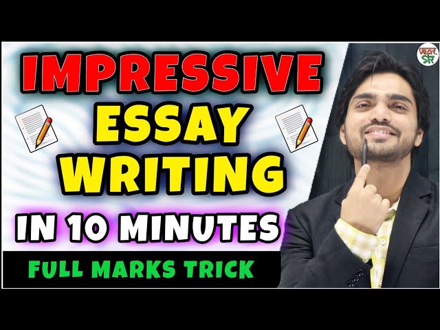 Essay Writing | Essay Writing UPSC/Railway/SSC | How To Write An Essay | Format/Tips/Method/Tricks