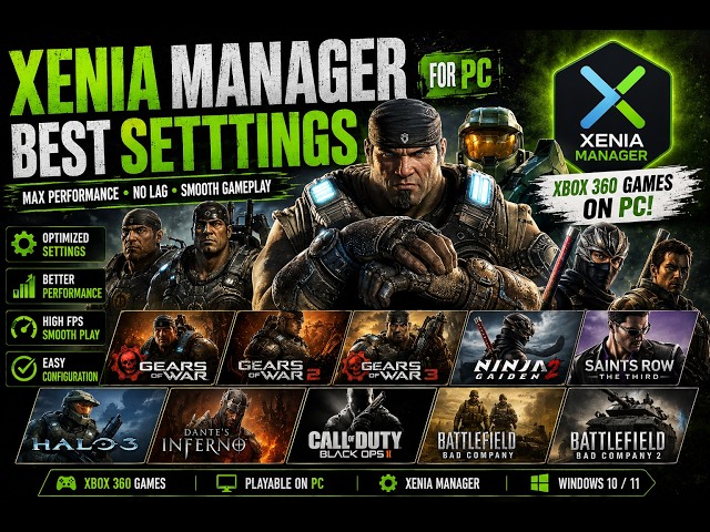 Play Xbox 360 Games on PC | Tested on 10 Games 2026