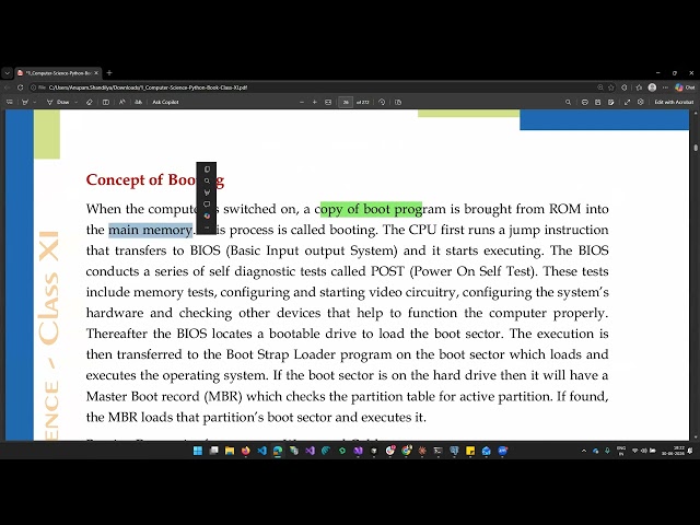 How Your Computer Boots Up: BIOS, POST & the OS Explained | Class 11 CS #0