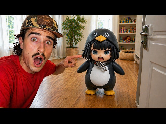 I Caught a Gugugaga Penguin in My House… 🐧 (REAL LIFE!) 😱 Mr Exotic, Please Help! 🚨
