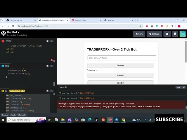 🤖 Build an AI Bot That Trades Every Tick! | 2B+ Bot Strategy Using ChatGPT + Deriv 💰💡FROM COMMENTS.