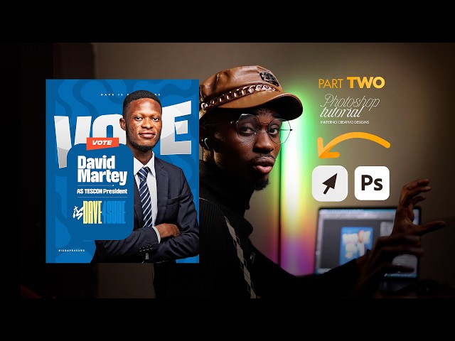 Photoshop Tutorial: Political flyer in photoshop _ Part 2