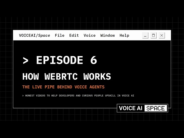 Why Voice Agents Use WebRTC (No Jargon)