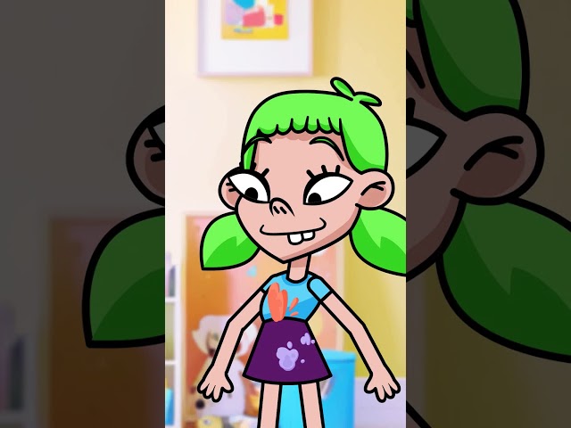 Mixing Colors with Mom 💛 Fun Creative Hacks! #learning #animation