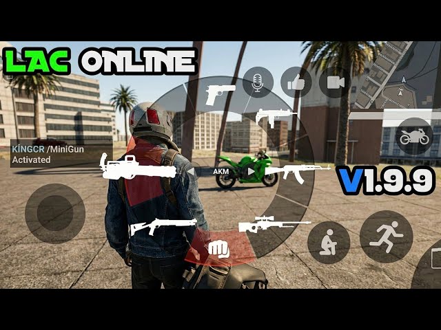 LAC ONLINE V1.9.9 MINIGUN UPDATE DOWNLOAD ULTRA GRAPHICS LOS ANGELES CRIMES V1.9.9 NEW GUN #lac 