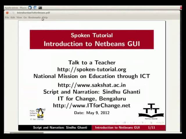 Introduction to Netbeans - Marathi
