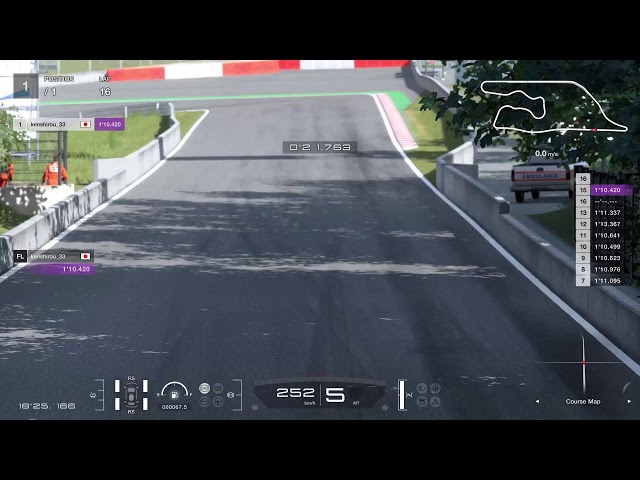 【GT7】Lap Time Challenge Deep Forest 08/13