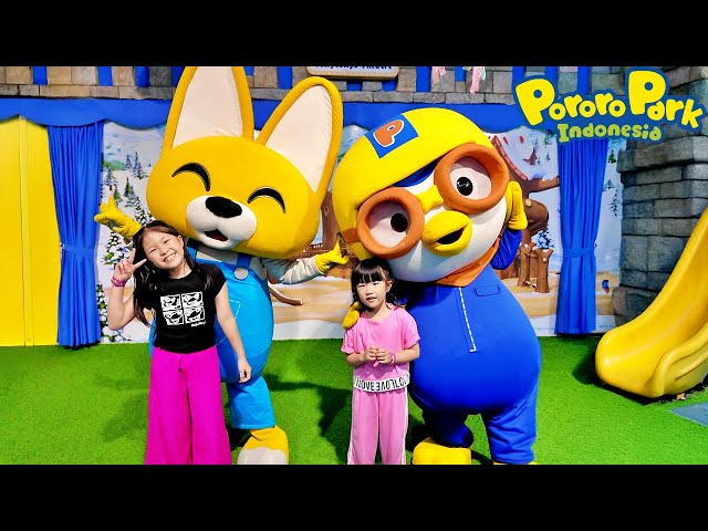Come watch Pororo dance with Eddy, play with the cooking tent toy at Pororo Park.