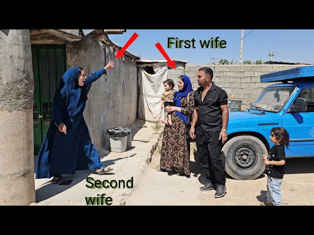 Second wife's surprising reaction to the first wife's sudden arrival
