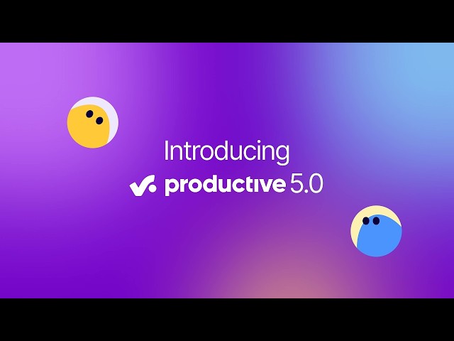 Introducing Productive 5.0