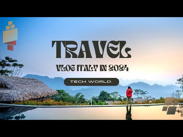 My first  travel in Italy in 2024 | Tech World | Travel Vlog