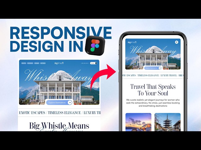 Live Class to How to make a Responsive Web Design In Figma