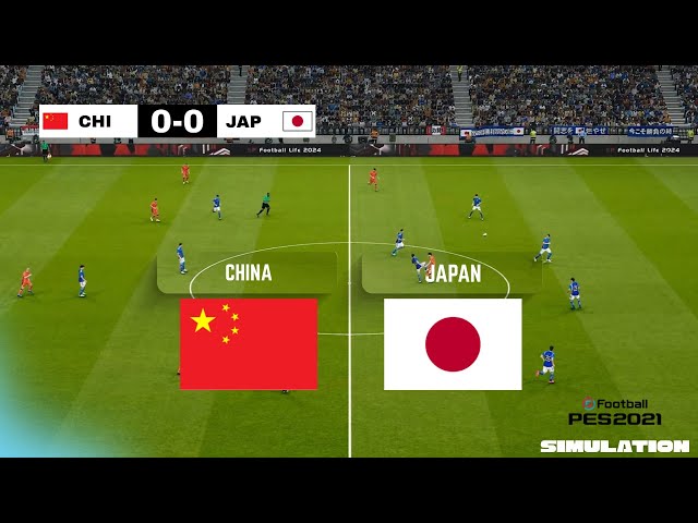 China vs Japan | Match Simulation | 2026 International Match | eFootball PES 21 SIMULATION