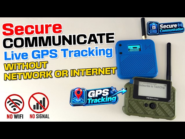 Secure Communication and Live GPS Tracking — No Internet, No SIM
