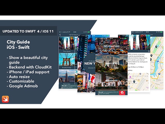 City Guide - iOS Swift App | Codecanyon Scripts and Snippets