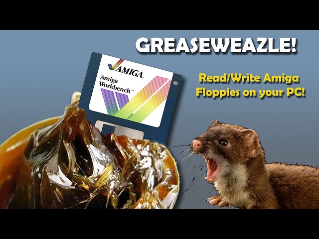 You CAN do this with Amiga floppy drive, but SHOULD you?