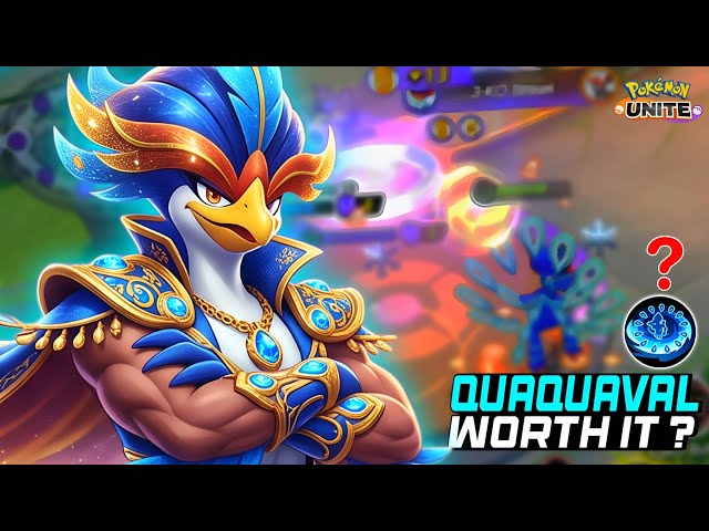 IS QUAQUAVAL WORTH IT FOR RANK SEASON 40 ??? 🤔 | POKEMON UNITE    