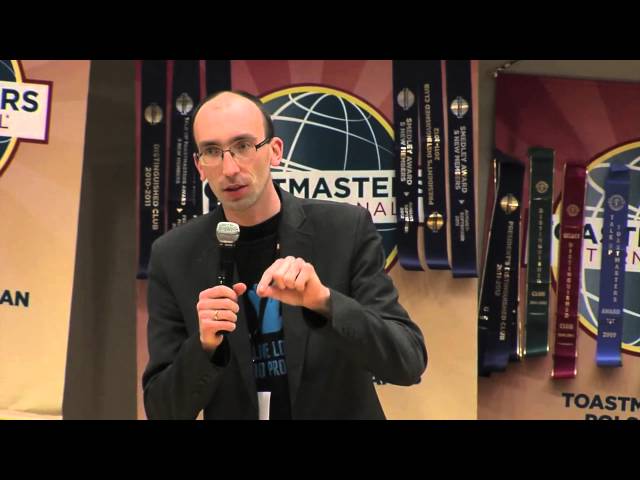 Tomek Sobiesiak - Jak w 4 lata założyć Klub Toastmasters?