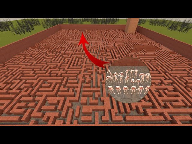 Never Go To Maze With SCP-096 In Garry's Mod