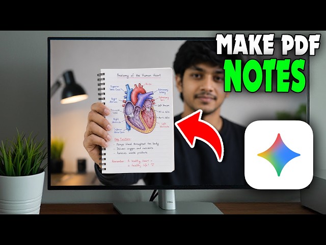 How To Make Pdf Notes From Gemini (2026)