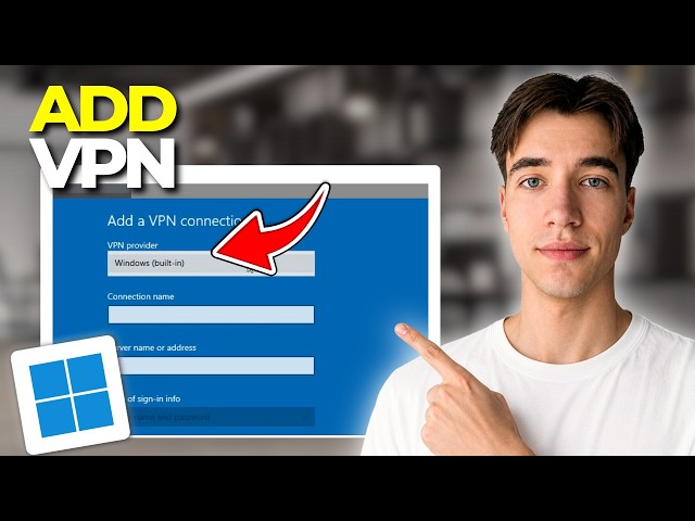 How To Add And Set Up Free VPN In Windows 11 | Tutorial 2026
