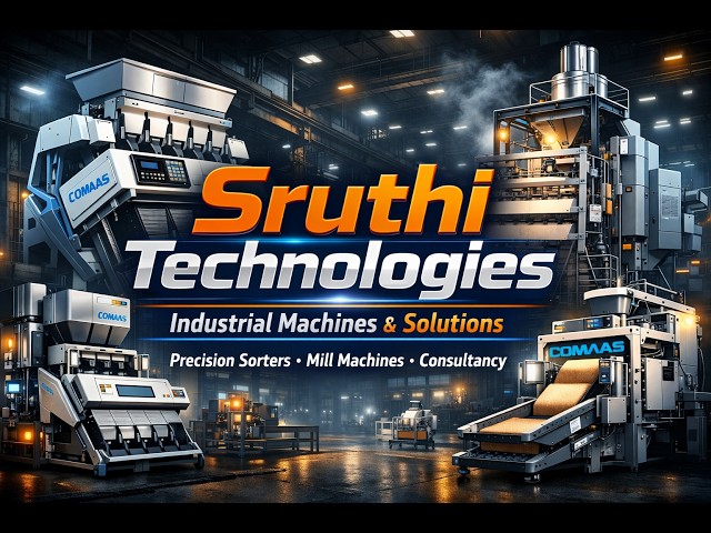 Industrial Toor Dal Color Sorter | High Accuracy & Productivity | Comaas