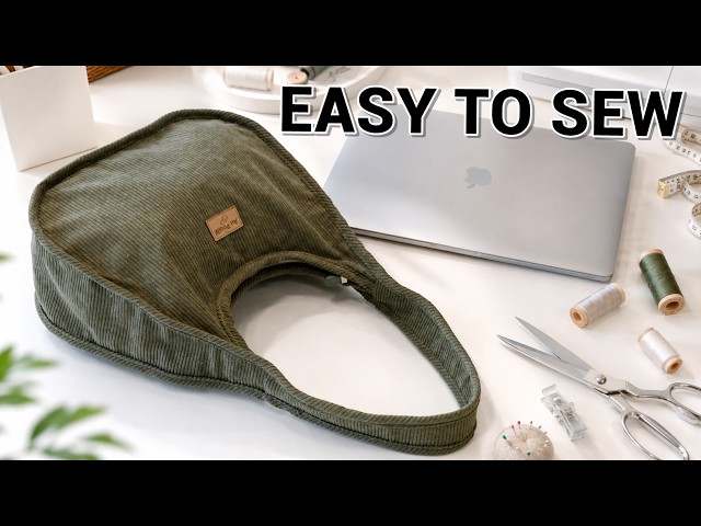 This Stylish Shoulder Bag You Can Sew Yourself!