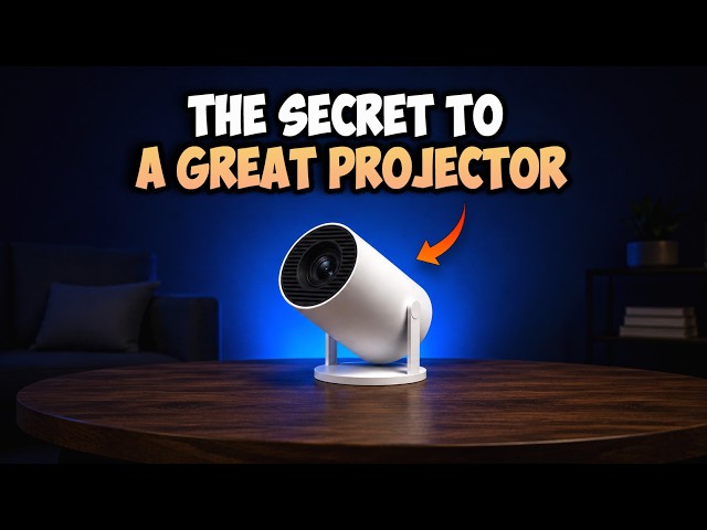 SMART PORTABLE MINI ANDROID PROJECTOR REVIEW — WIFI & BLUETOOTH, 4K SUPPORT, 1080P [2026]