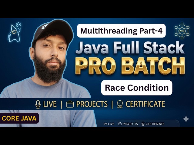 Master Multithreading in Java Part-4🚀 | Race Condition in Java | CoreJava Day-52