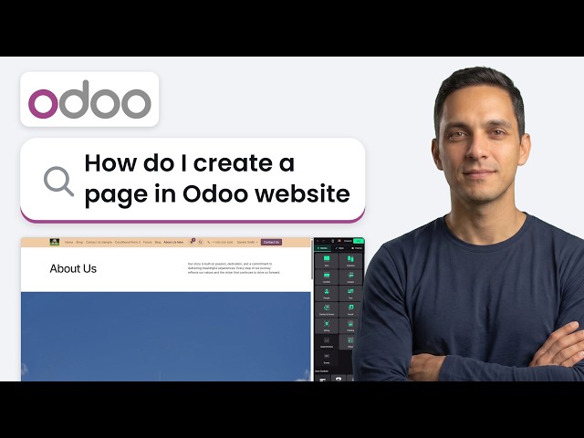 How to Create a Page in Odoo Website (Quick Guide)