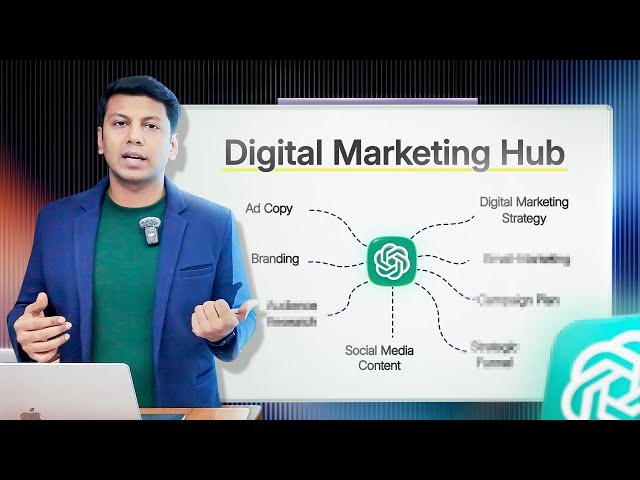 AI দিয়ে Marketing Easy করুন | Full Training in Bangla | ChatGPT Works as a Digital Marketing Hub