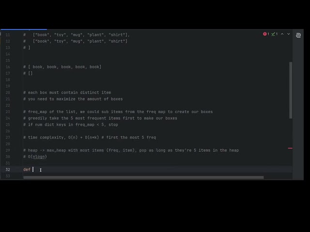 Reflections On Bombing A Tech Phone Screen - Python - Hashmap - Greedy
