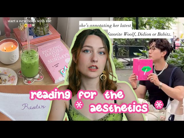performative readers, ‘book girlies’ & the aesthetification of books