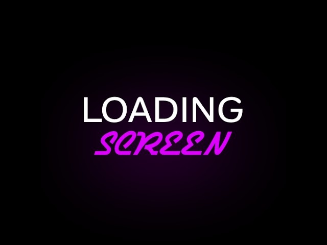 Loading Screen (AAA) Roblox studio