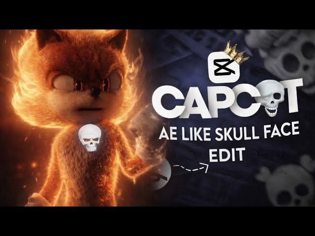 ✅ Viral Skull Face Edit Tutorial in CapCut | Step-by-Step Guide