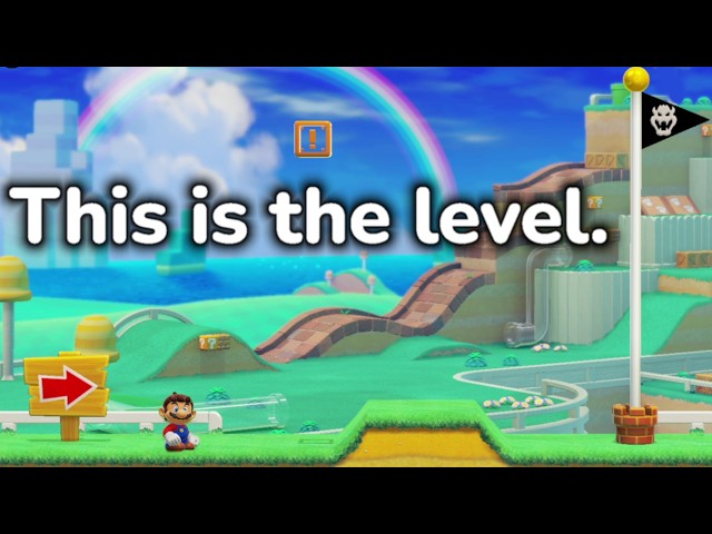 99.996% of people failed this Mario level