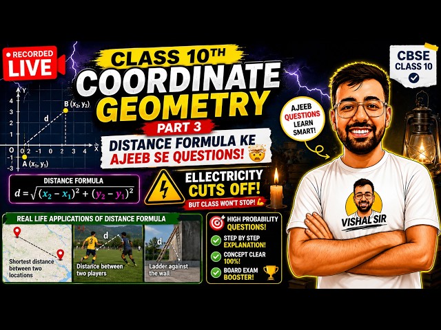 Class 10th Coordinate Geometry | part 3 - Distance formula ke ajeeb se Questions!