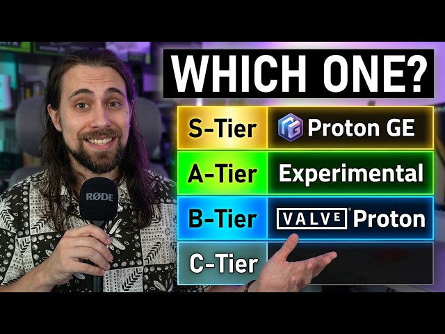 I TESTED several Proton Versions so you don't have to!! AMD & NVIDIA Benchmarks