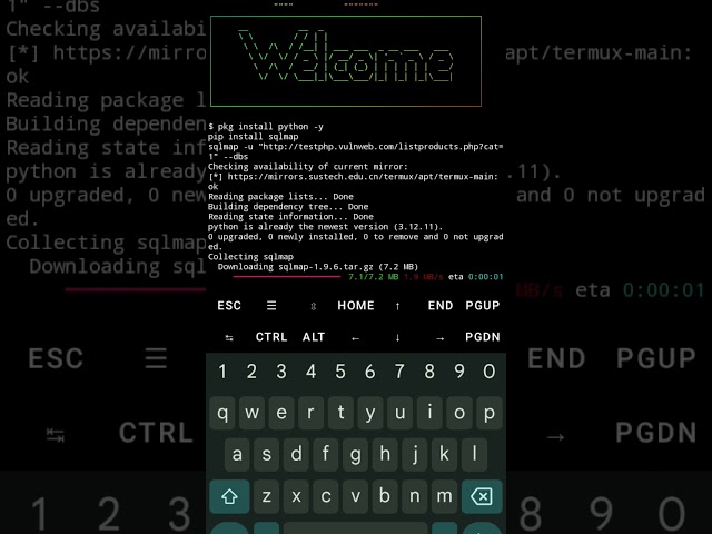 Termux se  SQL Injection tool se Database Kaise Nikalein?  #hackingtechniques  #termux #sqlinjection