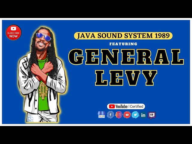 #Official Java Sound System ft #Incredible General Levy @ Brixton 1989