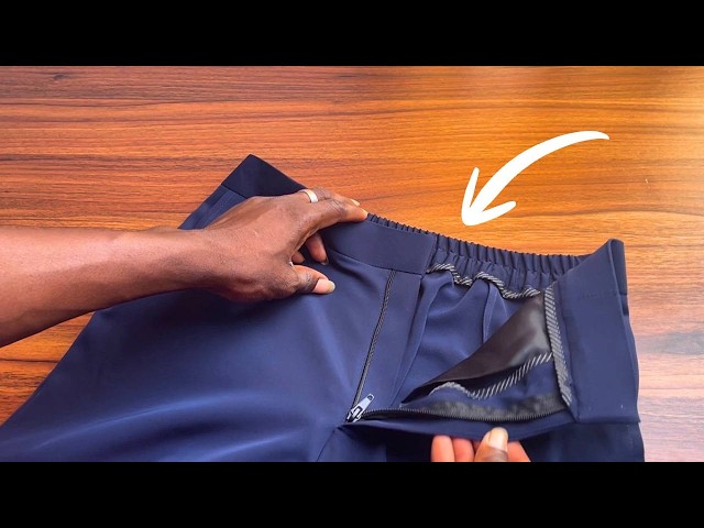 back elastic trouser tutorial step by step