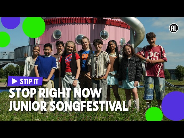 FINALISTEN JUNIOR SONGFESTIVAL 2026 - STOP RIGHT NOW | Stip It | NPO Zapp