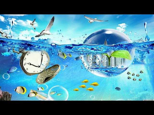 40 Minutes of Deep Ocean Meditation | Ambient Submarine Soundscape for Sleep, Study  & Relaxation
