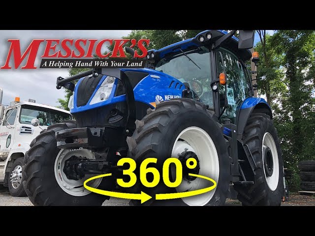 *ALL NEW* New Holland T6.165 - DYNAMIC COMMAND  (360 VIDEO)