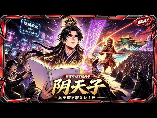 🦞【2h首发漫剧！一口气】《我成了诡秘阴天子，阎王却不敢让我上任》我死后才知道，地府已经等了我五百年。我低头看向生死簿—上面没有我的死期，只有：阴天子。#动态漫画 #漫剧 #comicdrama