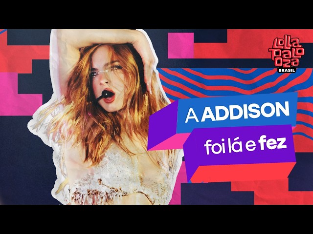 Hit! Addison Rae canta ‘Diet Pepsi’ no Brasil | Lollapalooza | #LollaBRNoMultishow